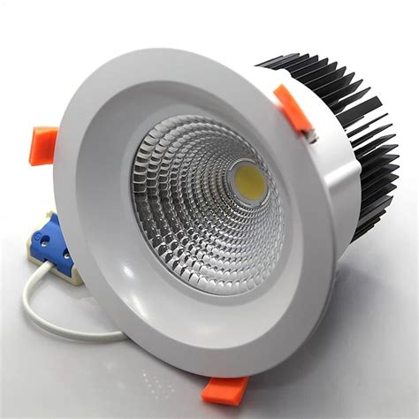 12W/15W/25W/30W Dimmable LED Downlight COB Recessed Down Lights LED ...