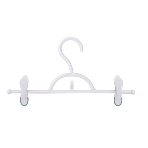 Home & Garden Details about 50 Black Velvet Hanger Clips Clothes ...