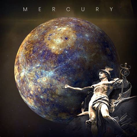 Did you know how did Mercury get his name?💫 ⠀ ⠀ The Romans named # ...