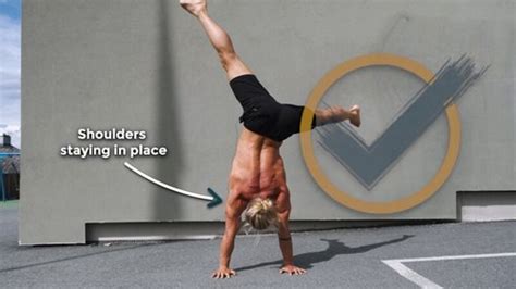 One Arm Handstand - Drills and Progressions when starting out — BERG MOVEMENT