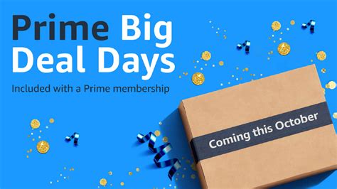 Amazon announces Prime Big Deal Days mega sales event in the fall ...