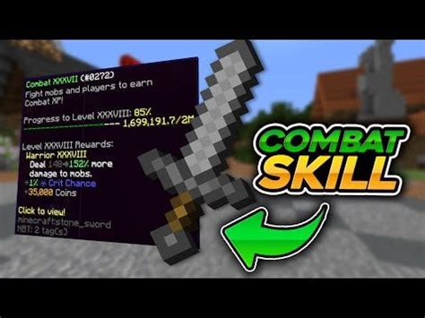 FAST way to increase Combat Skill Level! (Hypixel Skyblock) : hypixel