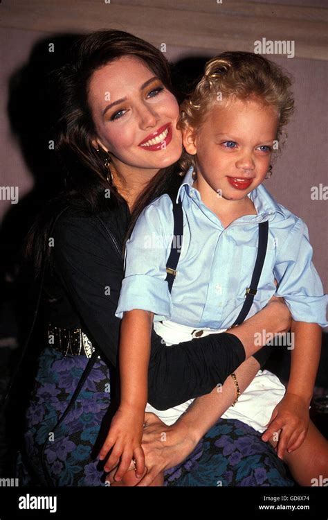 Hunter Tylo With Son Michael Tylo Jr. 22nd Oct, 2007. 1981.HUNTERTYLORETRO © Roger Karnbad/ZUMA ...