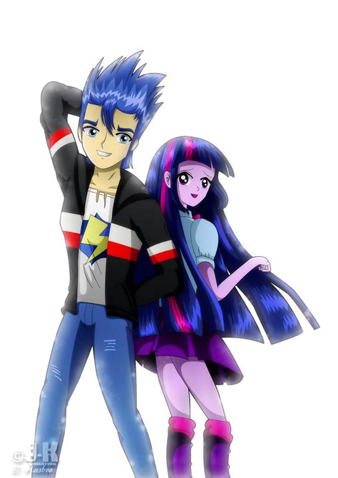 Flash Sentry and Twilight Sparkle by jotakaanimation on DeviantArt