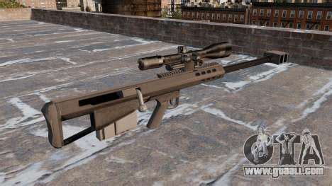 Barrett M95 sniper rifle for GTA 4