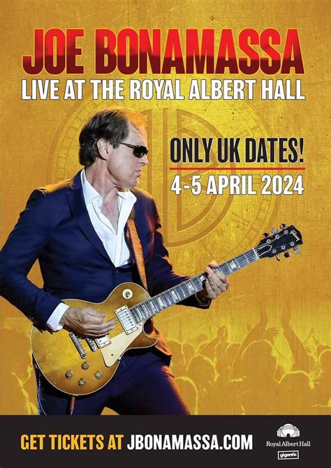 Joe Bonamassa Tour 2024 Royal Albert Hall - Wren Amberly