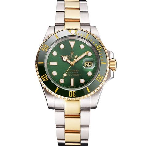 Rolex Submariner PR16233GRG Green Dial Mens Automatic 40MM - Best Rolex Replica Watches And ...