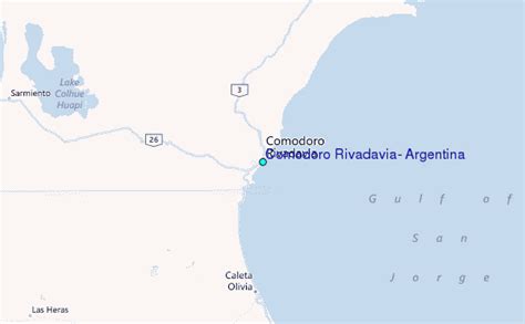 Comodoro Rivadavia, Argentina Tide Station Location Guide