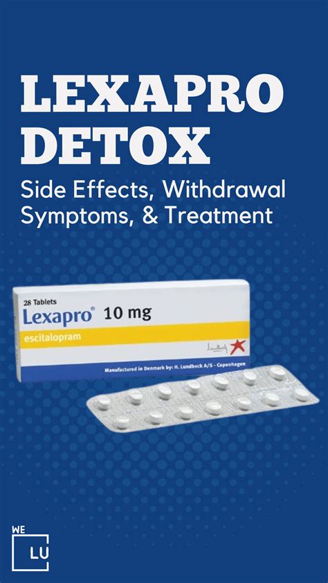 Lexapro Withdrawal Detox, Symptoms, Timeline & Effects