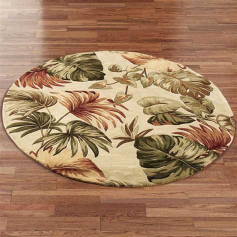 Palm Leaf Area Rug