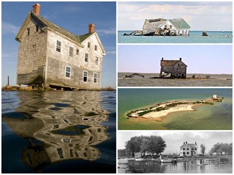 The last house on historic Holland Island, Chesapeake Bay : r/AbandonedPorn