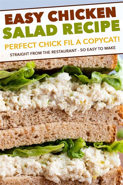 Copycat Chick-Fil-A Chicken Salad - The Chunky Chef