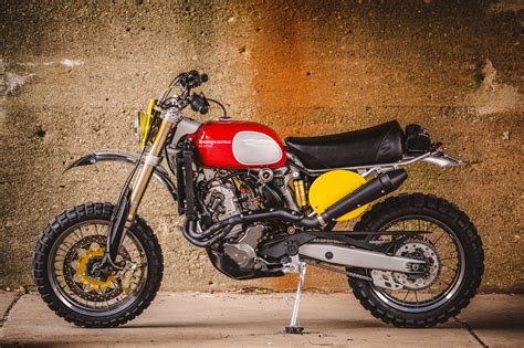 LIGHTNING MCQUEEN. Greg Hageman’s Tribute Husqvarna SM 610 Scrambler ...