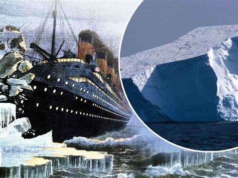 Titanic Hitting The Iceberg And Sinking - vrogue.co