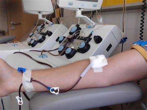 Blood donation | The device for the hardware apharesis. Dono… | Flickr