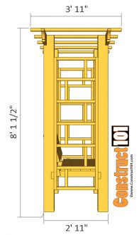 Garden Arbor Bench Plans - Construct101