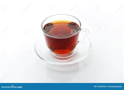 Tea glass cup and saucer stock photo. Image of health - 51200784