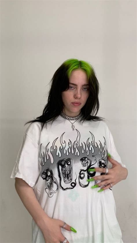 Get Your Dream Hairstyles Like Billie Eilish Green Hair - Human Hair Exim