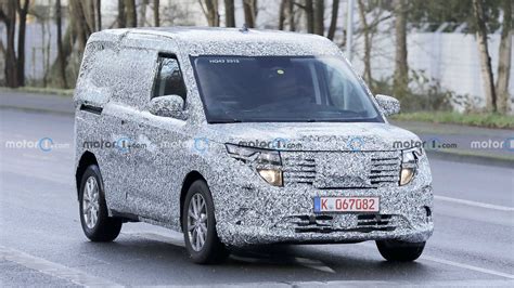 Ford Transit Courier Spied For The First Time With Production Body