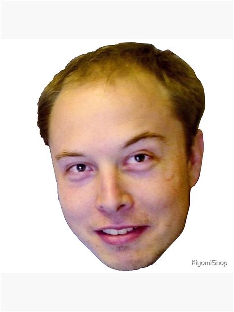 "Elon Musk Bald Meme" Framed Art Print by KiyomiShop | Redbubble