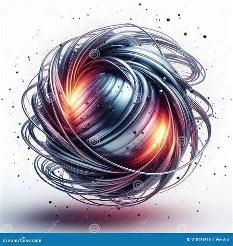 Magnetar Neutron Star With An Extremely Strong Magnetic Fiel Royalty-Free Stock Photography ...