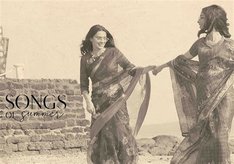 INTRODUCING ‘SONGS OF SUMMER’ ETHNIC SAREES-IMBIBING CULTURE IN A MODE