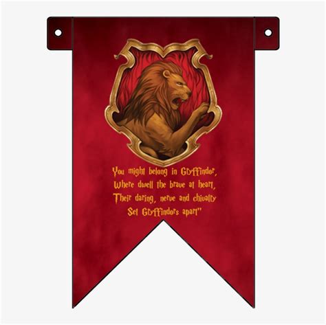 Gryffindor Banner Printable - Best Banner Design 2018