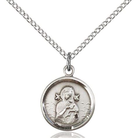 Our Lady of Perpetual Help Medal Pendant 1/2" ⋆ Virgo Sacrata