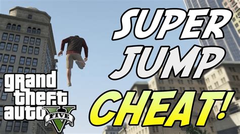 GTA 5 Super Jump Cheat - 100% Working - YouTube