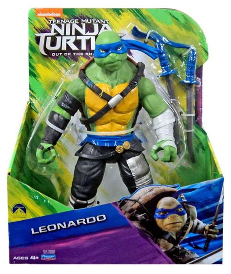 Teenage Mutant Ninja Turtles Out of the Shadows Leonardo 11 Action Figure 11 Inch Playmates - ToyWiz