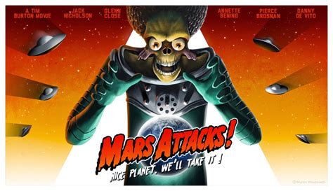 13: MARS ATTACKS! / Tim Burton Productions - 1996