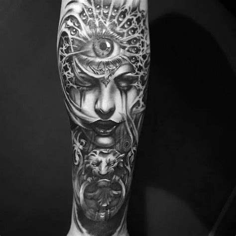 50 Gothic Tattoos For Men - Dark Body Art Design Ideas | Gothic tattoo, Tattoos for guys ...