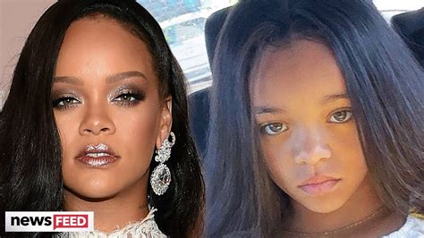 Rihanna Has A Little Girl Who Looks Just Like Her! Is There A Possible ...