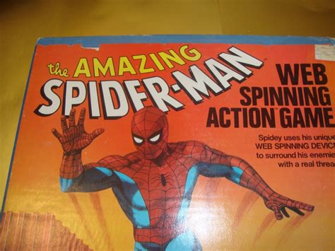 Vintage The Amazing Spider-man Web Spinning Action Game Ideal 1979 ...