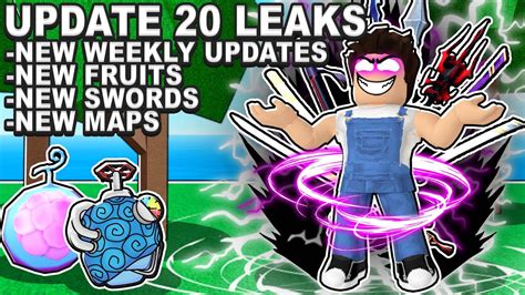 EVERY UPDATE 20 LEAK! *THE BIGGEST UPDATE EVER* Roblox Blox Fruits ...