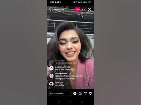 Miss Earth India 2023 Priyan Sain came on Instagram live @missearthvietnamofficial - YouTube