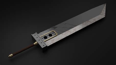 Buster Sword FFVII Remake 3D model | CGTrader