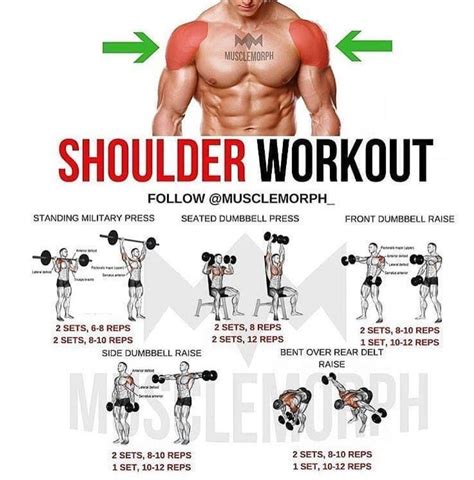 Pin by Cha Que on Workout... | Shoulder workout bodybuilding, Shoulder ...