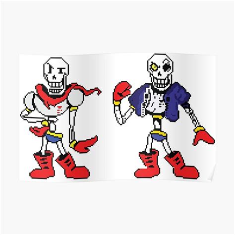 "papyrus undertale " Poster by spamton-funny | Redbubble