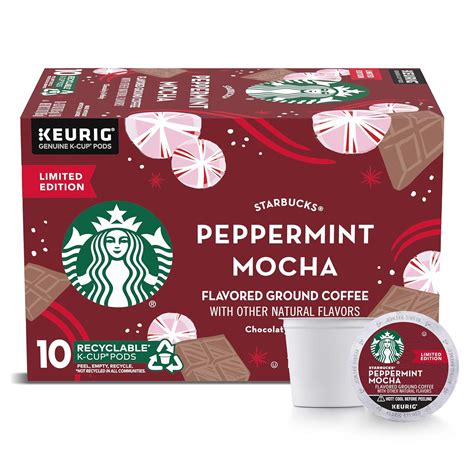 Starbucks+Peppermint+Mocha+Flavored+Coffee%2c+Peppermint+Mocha%2c+10 ...