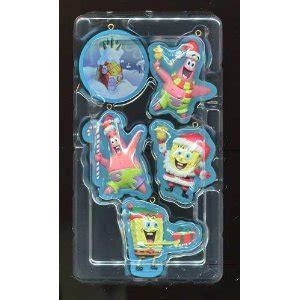 Amazon.com: Spongebob Squarepants ** Christmas Ornaments ** Set of 5: Home & Kitchen