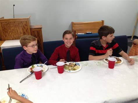 Fellowship Meal - Grace Reformed Presbyterian Church