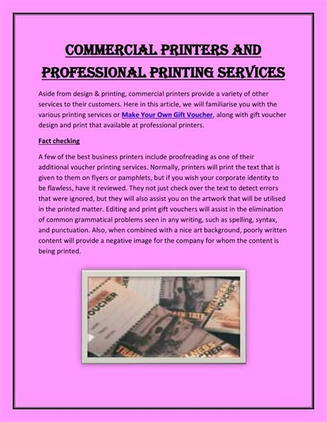 PPT - Commercial Printers and Professional Printing Services PowerPoint ...