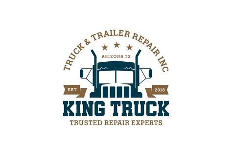 King Truck Logo Temp. | Branding & Logo Templates ~ Creative Market