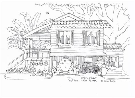 House Colouring Pages, Coloring Book Pages, Adult Coloring Books, Coloring Sheets, Art Lessons ...