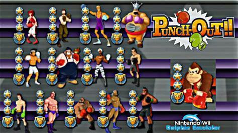 All Character Punch-Out!! Wii Emulator - YouTube