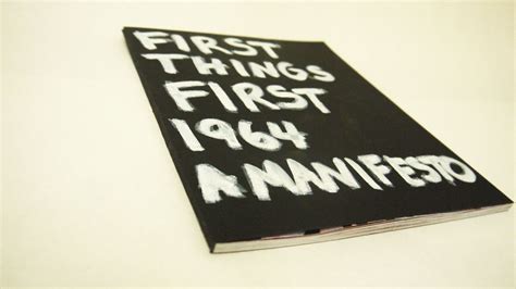 First Things First on Behance