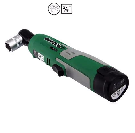 3/8'' Rechargeable Electric Cordless Angle Power Ratchet Wrench 2457 21 Cordless M12 Lithium Ion ...