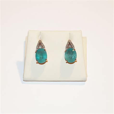 Grandidierite Earrings - Mom Loved Jewelry