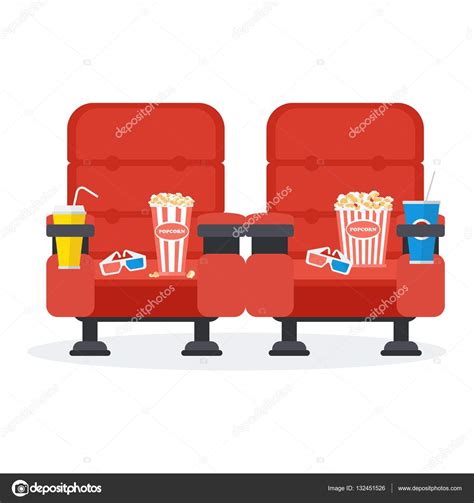 Cartoon Movie Theater Seats